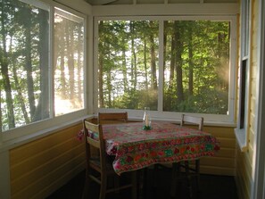Screened in porch