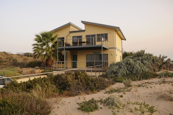 Front view of the house