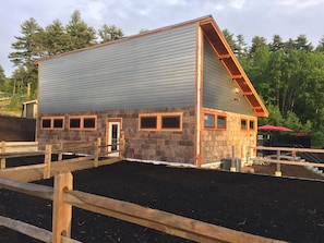 Clubhouse with pool-hottub and lockers