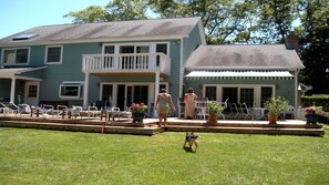 back of house from pool