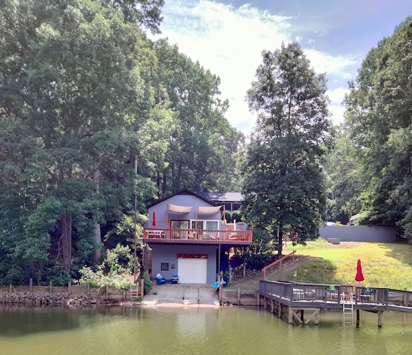 View from the lake