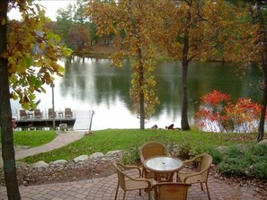 View of Rush Lake bay