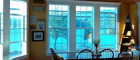 Dining Room overlooking the lake