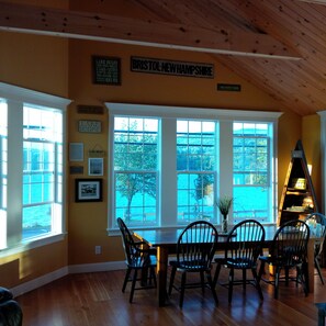 Dining Room overlooking the lake