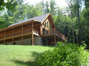 View of Back Deck and Front Porch