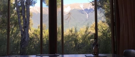 St Arnaud Range from Dining Table
