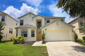 House exterior with 2 car driveway