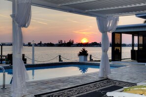 As the sun dips below the horizon, let the enchantment of the night begin.