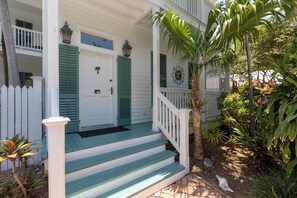 Inviting entrance
