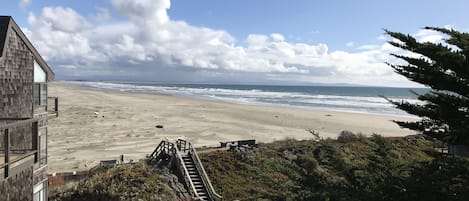 Fabulous Ocean View from living room & decks facing Monterey