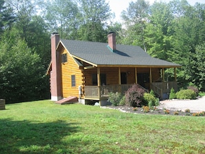 Classic log cabin