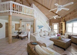 Open and Airy Living Area