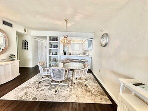 Dining area.