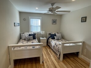 Top floor twins bedroom