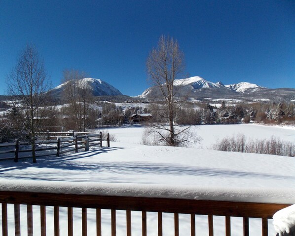 Winter View from the Deck