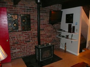 Gas Furnace + TV at Living Room