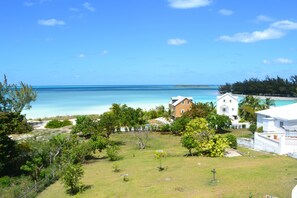 View from Mermaid Manor's covered deck