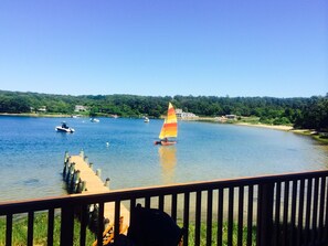 Private dock & mooring... view from the deck