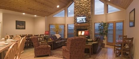 Bull Moose retreat- Living Room