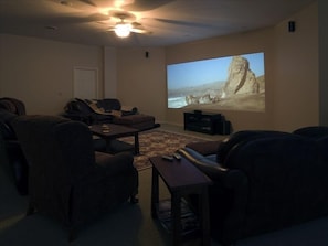 Bull Moose Retreat - Theater Room