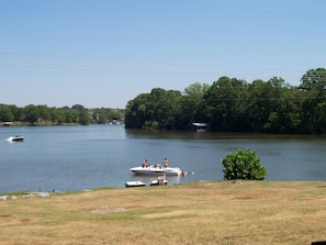  put your boat at Bartons Boat ramp in within a mile of the cabins