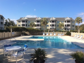 Oceanfront with community pool