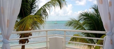 Direct ocean views from your balcony.