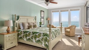 Stunning views from master bedroom