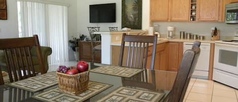 Kitchen / Dining Room View