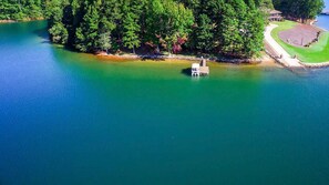 Use the dock for your boat or for a launch pad for swimming and kayaking.