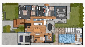 Floor Plan with Furniture
