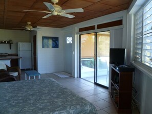 Patio entry