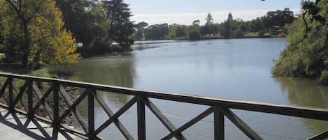 Lake Weeroona is surrounded by manicured public land. A nice walk.