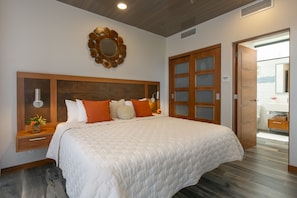 Bedroom with large cedar closet and ensuite bathroom