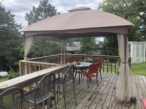 Sun or shade on your deck with a great view