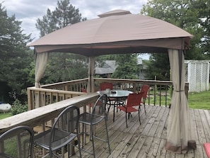 Sun or shade on your deck with a great view