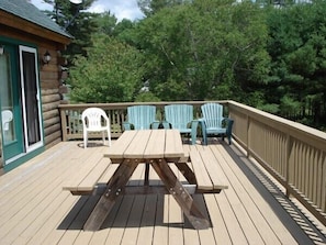 Deck in full sun