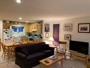 Living room and kitchen (second floor)