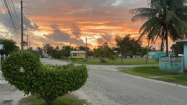 Amazing sunrise view from Park View Villa