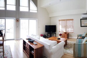 Open concept living area.