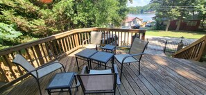 Summer view of the lake from front porch 