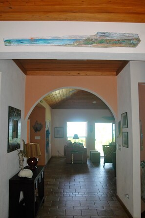 Entry foyer welcomes you with ocean views