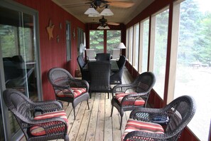 All new porch furniture