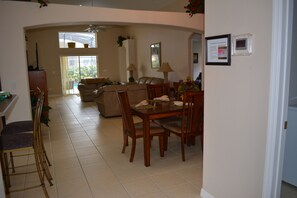 Nice big open floor plan