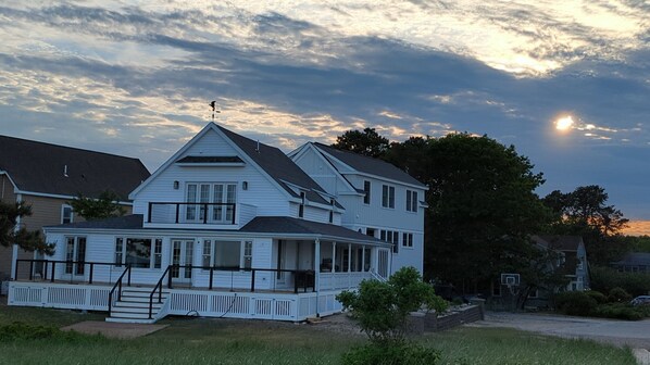 1 Reggio Ave, view from beach.