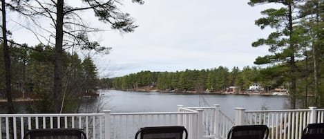 View from the deck