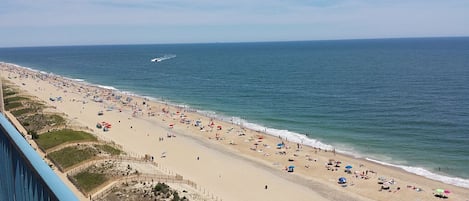 DIRECT OCEANFRONT OPEN  private 25 ft BALCONY! 180 Degree view of Atlantic Ocean