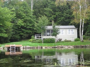 View of house from Lake