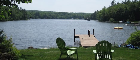 view from house to Lake 