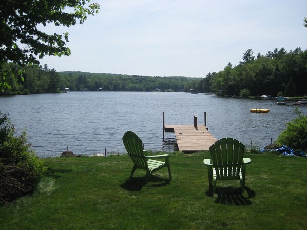 view from house to Lake 